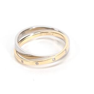 Bliss 18K Yellow Gold & Stainless Steel Diamond Rolling Band